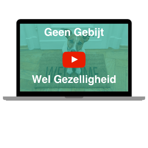 Geen gebijt wel gezelligheid